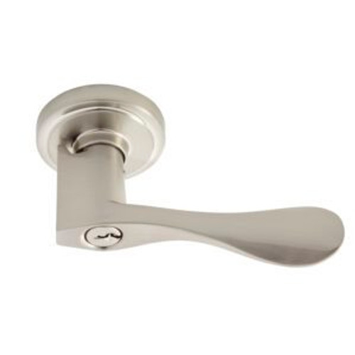 Better Home Products - Waterfront Collection - Lever Passage - Satin Nickel - N23115SN