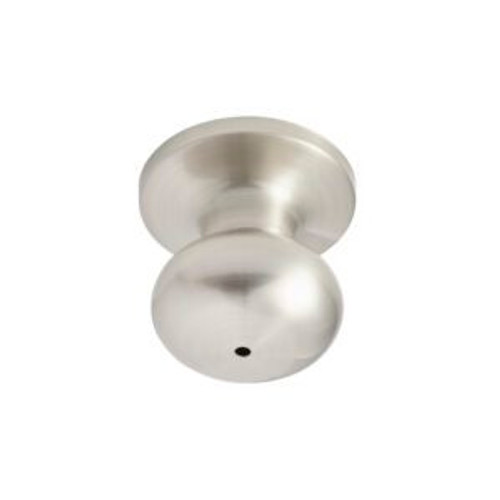 Better Home Products - Noe Valley Collection - Mushroom Knob Privacy - Satin Nickel - 52215SN