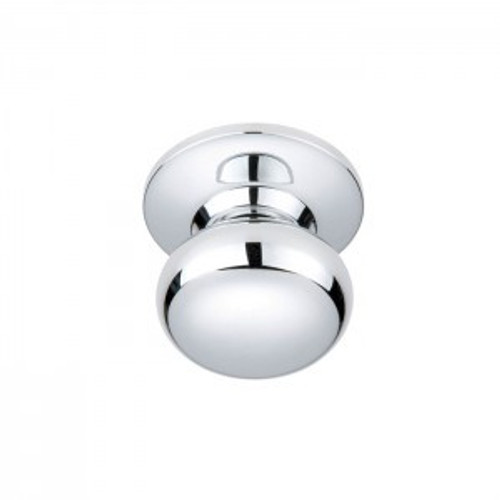 Better Home Products - Noe Valley Collection - Mushroom Knob Dummy - Chrome - 82388CH