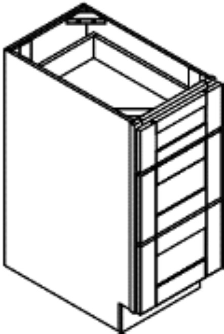 Cabinets For Contractors Dove Grey Shaker Premium Kitchen Cabinet - GSP-3DB18