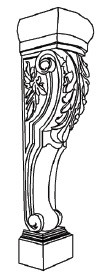Life Art Cabinetry - Deco Leg - DL - Edinburgh