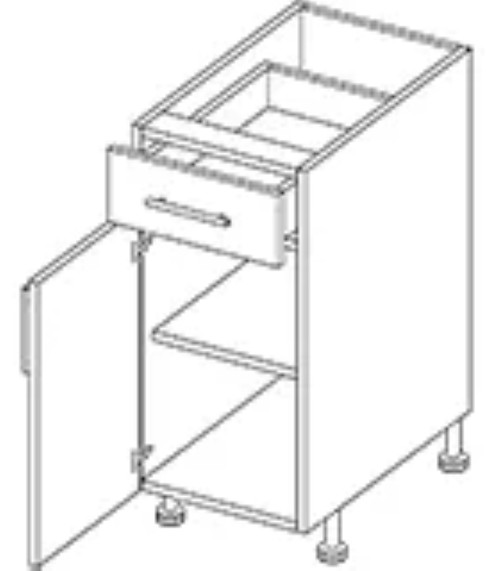 Cabinets For Contractors Euro Box Kitchen Cabinet - BX-B21