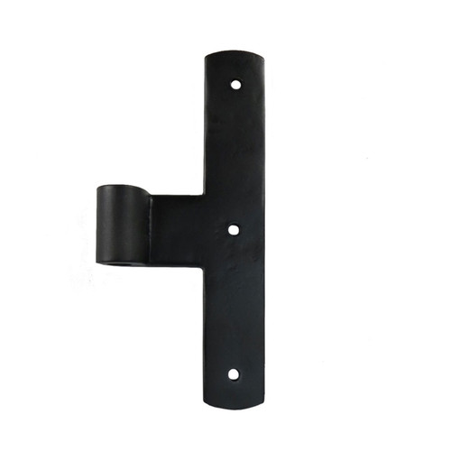 Seaside Shutter Hardware - Brass Arch T - Hinge - 2 1/4" Offset - Flat Black