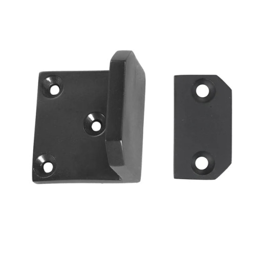 Seaside Shutter Hardware - Brass Mortise Strike - 1-3/4" - Polished Brass