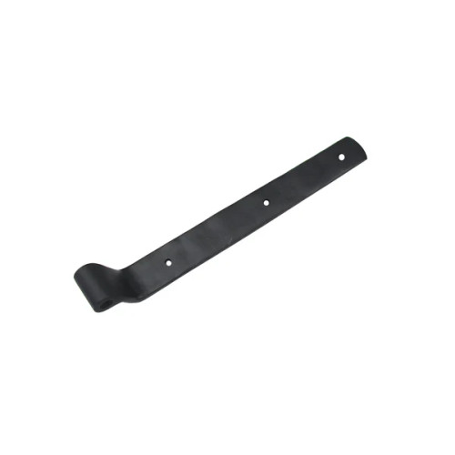 Seaside Shutter Hardware - Brass 10" Arch Strap Hinge - 1 1/4" Offset - Unlacquered Brass