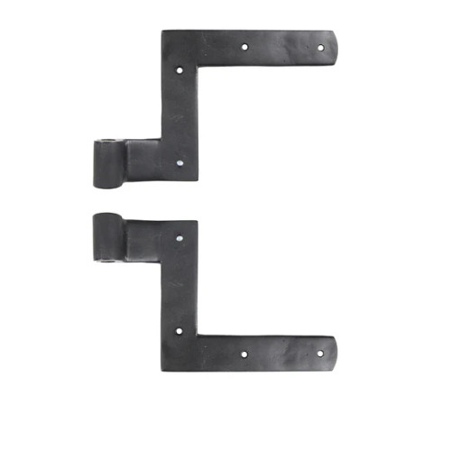 Seaside Shutter Hardware - Brass New York Strap Hinge - 3/4" Offset - Oil Rubbed Bronze