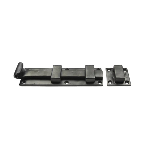 Seaside Shutter Hardware - Brass Slide Bolt 6" Long Throw - Oil Rubbed Bronze