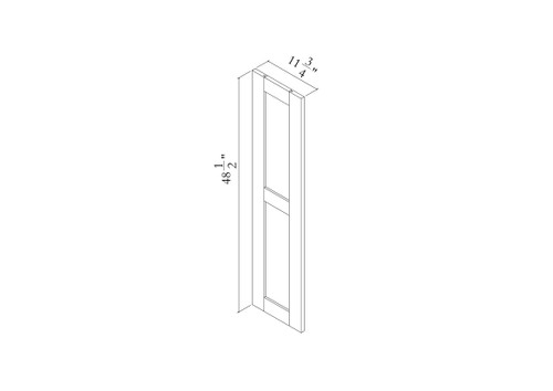 Crystal Maple Wall Decorative Door Panel CM-D1249W