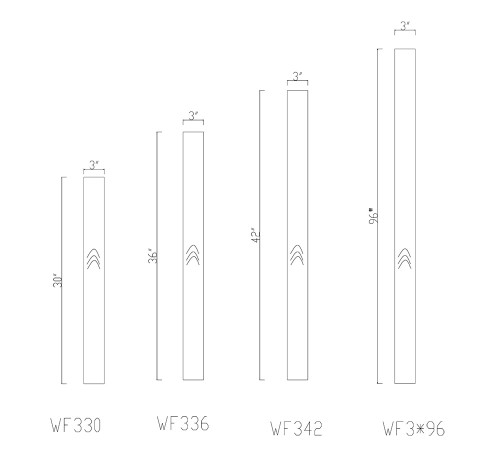 Crystal Maple Wall Filler CM-WF336