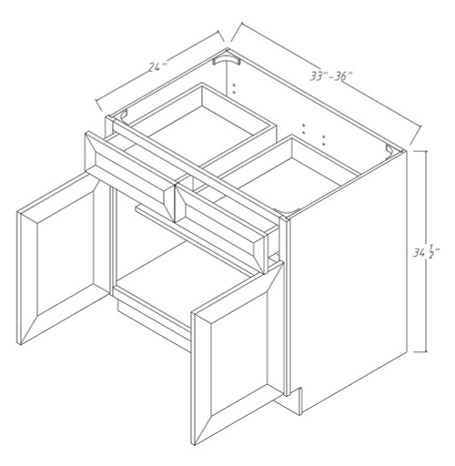 Sedona Base Cabinet SE-B36