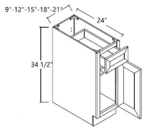 Perla Base Cabinet PE-B21