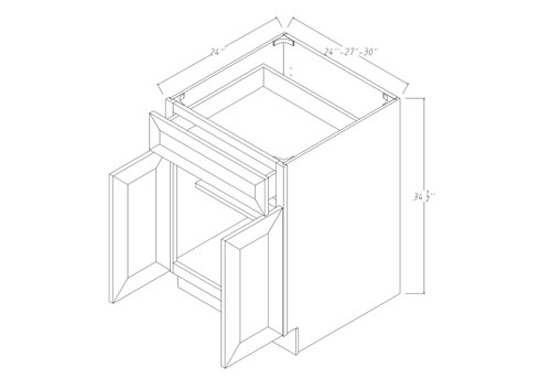 Charlton Base Cabinet CT-B27