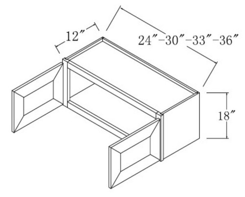 Wildwood Wall Cabinet WW-W3318