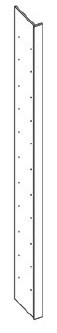 KCD Essential Gray Book Case End - EG-BCE1596