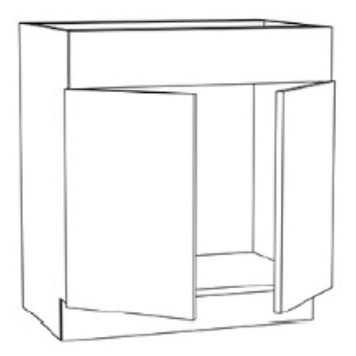 Innovation Cabinetry Stone Gray Bath Cabinet - UB-VSB36-SN