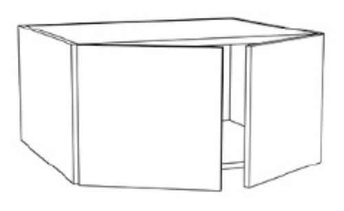 Innovation Cabinetry Natural Oak Kitchen Cabinet - UB-W3612-24-NO
