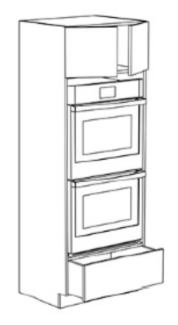 Innovation Cabinetry Natural Oak Kitchen Cabinet - UB-DOC3090-NO