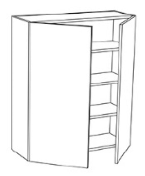 Innovation Cabinetry Umbria Elm Kitchen Cabinet - UB-W3342-UE