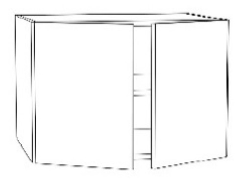 Innovation Cabinetry Shoreline Kitchen Cabinet - UB-W3024-24-SL