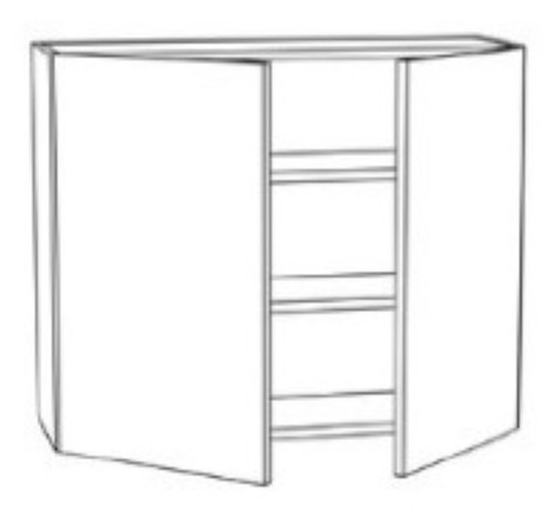 Innovation Cabinetry Harbor Gray Kitchen Cabinet - UB-W3030-HG