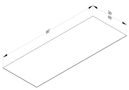 Cab-Tec Shaker Navel Kitchen Cabinet - SN-BP96361/4