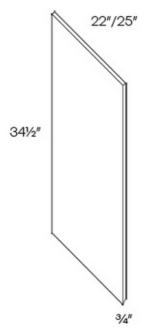 CNC Cabinetry Milano Gloss Polar White Kitchen Cabinet - VEP