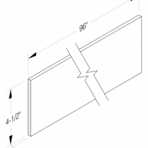 Cab-Tec Shaker Iron Kitchen Cabinet - SI-TK