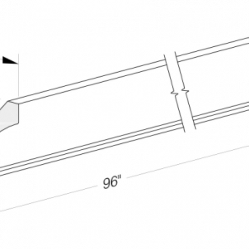 Cab-Tec Shaker Iron Kitchen Cabinet - SI-CM4