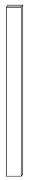 Life Art Cabinetry - Wall Filler - WF396 - Lancaster Blue