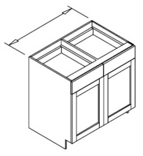 Styl Cabinets Melamine Kitchen Cabinet - B33-NORMANDY