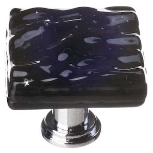 Sietto Hardware - Glacier Collection - Black Base Knob - Oil Rubbed Bronze - K-213