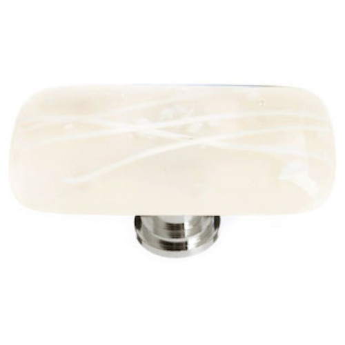 Sietto Hardware - Cirrus Collection - Vanilla & White Mardi Gras Long Base Knob - Oil Rubbed Bronze - LK-500