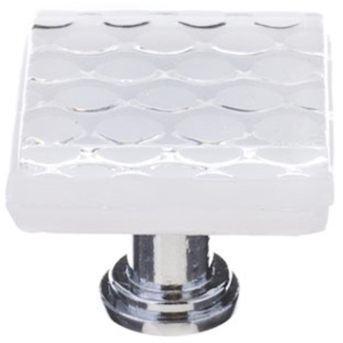 Sietto Hardware - Texture Collection - Honeycomb White Base Knob - Oil Rubbed Bronze - K-900