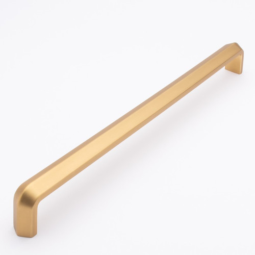 Sietto Hardware - Eternity Collection - 12" Pull 12" (c-c) - Satin Brass - P-2003-12