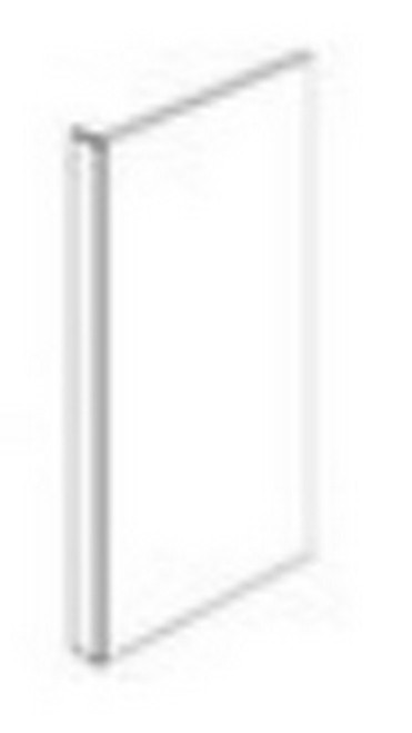 Forevermark Ice White Shaker Kitchen Cabinet - REP2484-3-AW