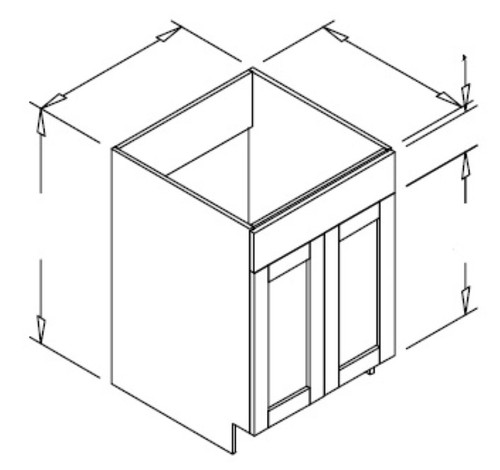 Styl Cabinets Lacquer Kitchen Cabinet - BS42-CHATHAM