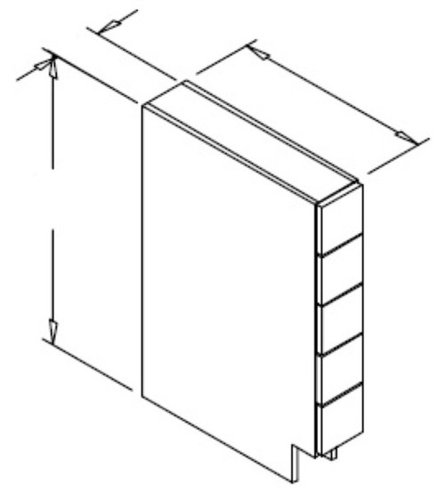 Styl Cabinets Lacquer Kitchen Cabinet - CBRD6-CHATHAM