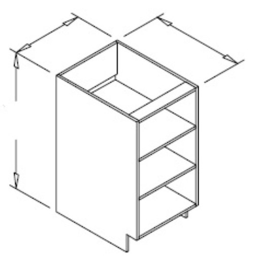Styl Cabinets Lacquer Kitchen Cabinet - BO12-ASPEN