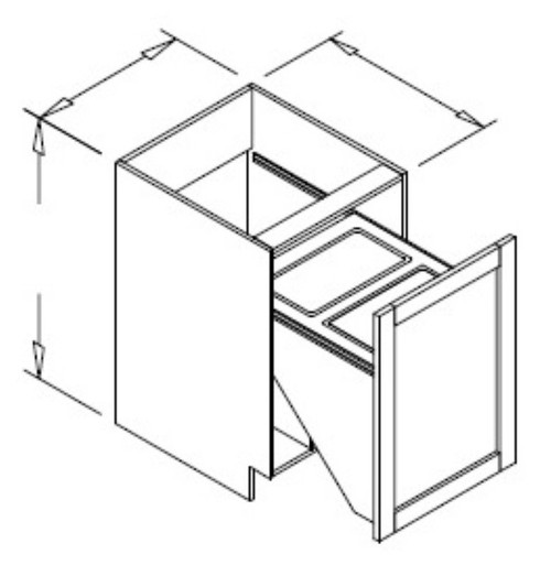 Styl Cabinets Lacquer Kitchen Cabinet - BTPO21-ASPEN