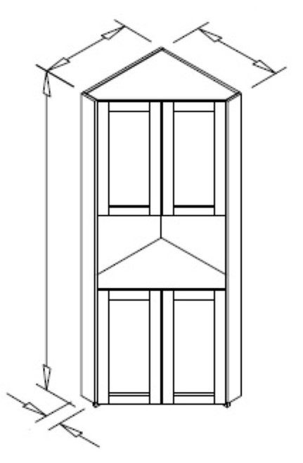 Styl Cabinets Lacquer Kitchen Cabinet - ULTAO96-OMNI
