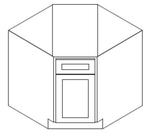 Forevermark Petit Sand Kitchen Cabinet - BDCF36-PS
