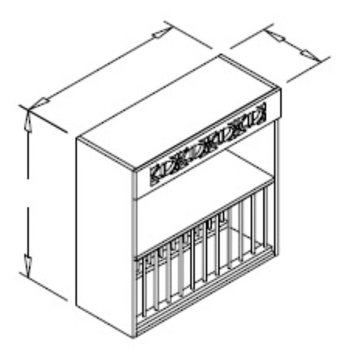 Styl Cabinets Lacquer Kitchen Cabinet - COPR30X30-FUTURA