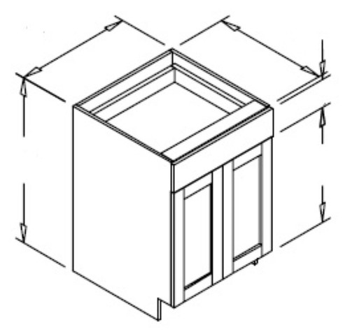 Styl Cabinets Lacquer Kitchen Cabinet - B24-FUTURA