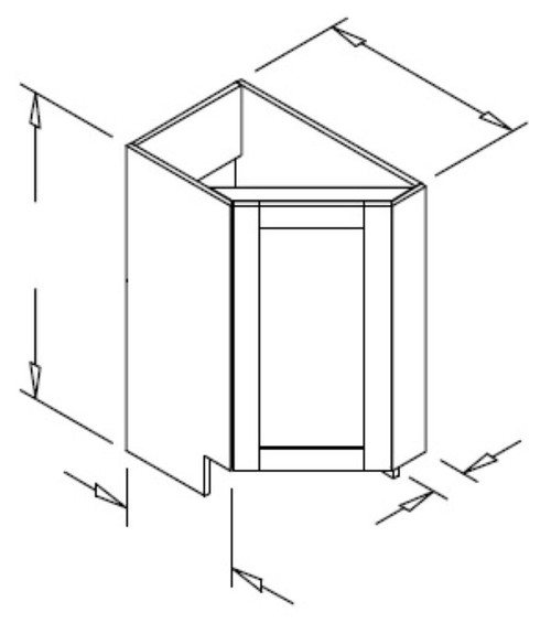 Styl Cabinets Lacquer Kitchen Cabinet - BA21-FUTURA