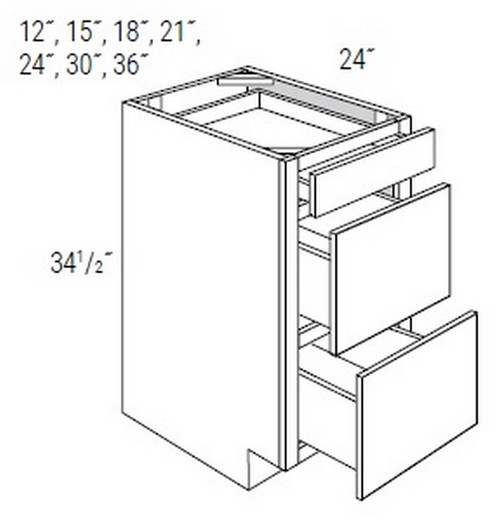 JSI Cabinetry Amesbury Mist Slab Kitchen Cabinet DB18-AM
