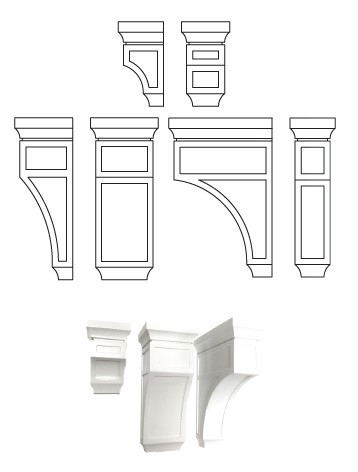 Forevermark Rio Vista White Shaker Kitchen Cabinet - CORBEL75S-VW