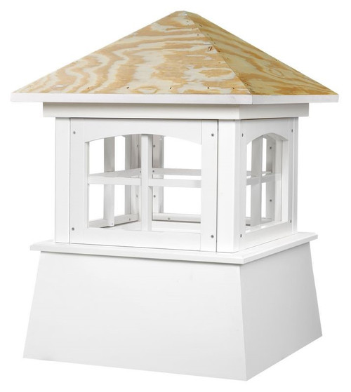 Good Directions Brookfield Vinyl Cupola with Wood Roof 42" x 58" 2142BV