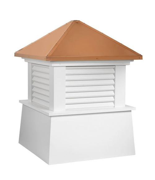 Good Directions Manchester Vinyl Cupola with Copper Roof 60" x 80" 2160MV
