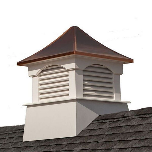 Good Directions Coventry Vinyl Cupola with Copper Roof 60" x 85" 2160CV