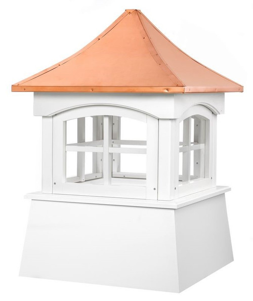 Good Directions Windsor Vinyl Cupola with Copper Roof 48" x 72" 2148WV